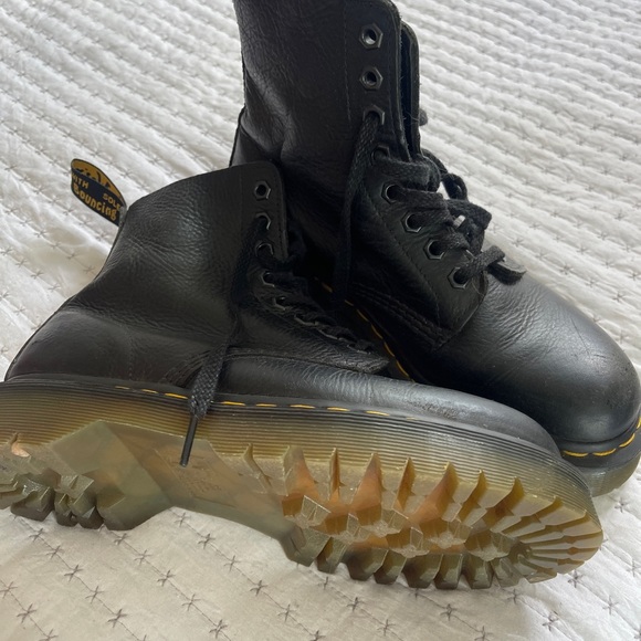 Dr Martens 1460 PASCAL BEX PISA LEATHER Boots - Picture 7 of 7